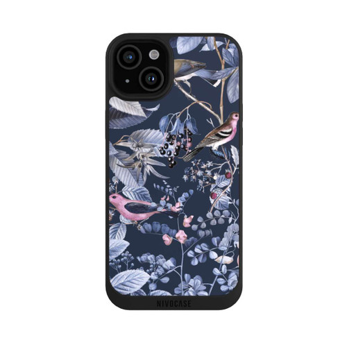 Apple iPhone 15 Plus NIVOpure Birds And Berries Blue