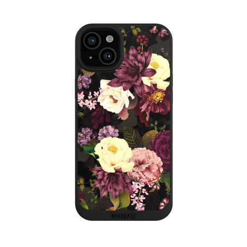 Apple iPhone 15 Plus NIVOpure Fleurs Sombres &amp; Abeilles