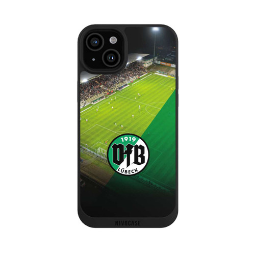 Apple iPhone 15 Plus NIVOpure VfB Lübeck Dreieck Grün Transparent