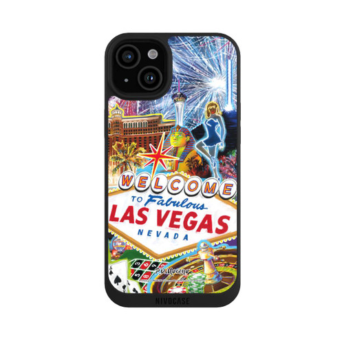 Apple iPhone 15 Plus NIVOpure Las Vegas Art By P.D. Moreno