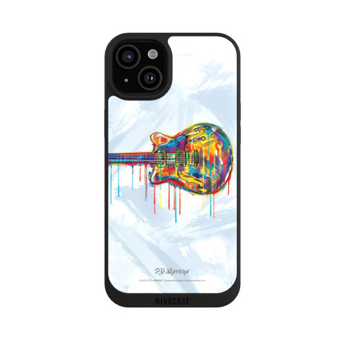 Apple iPhone 15 Plus NIVOpure Electric Guitar Art By P.D. Moreno