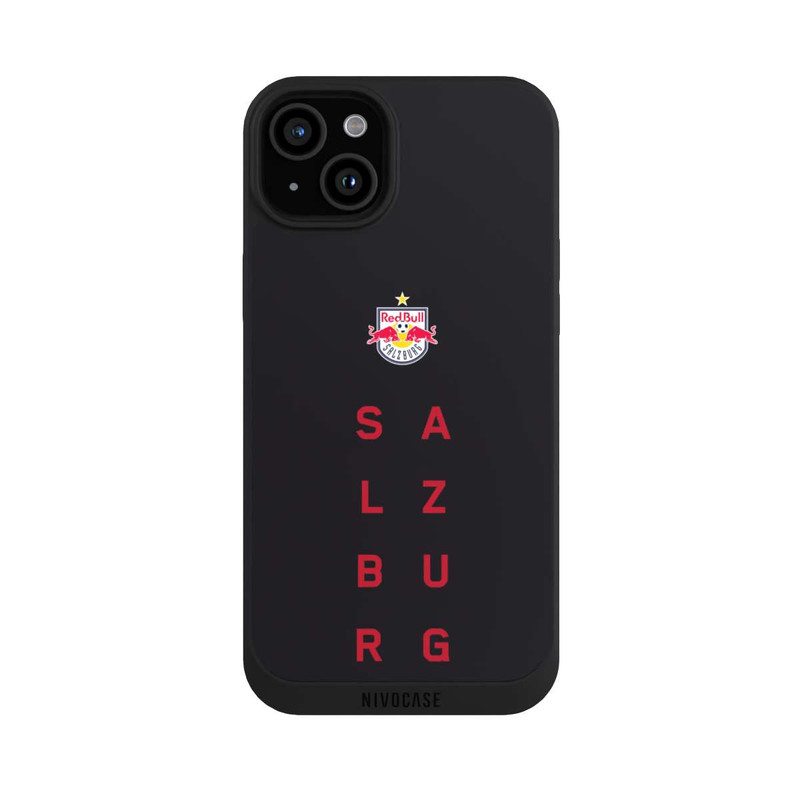 iPhone 15 Plus NIVOpure FC RB Salzburg Schriftzug Rot