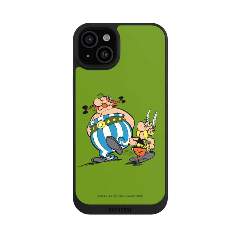 iPhone 15 Plus NIVOpure Asterix and Obelix Green