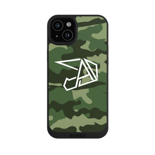 Apple iPhone 15 Plus NIVOpure Logo Camouflage