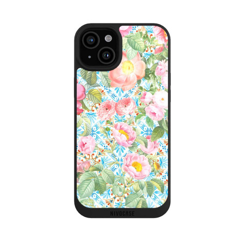 Apple iPhone 15 Plus NIVOpure Greek peonies pattern