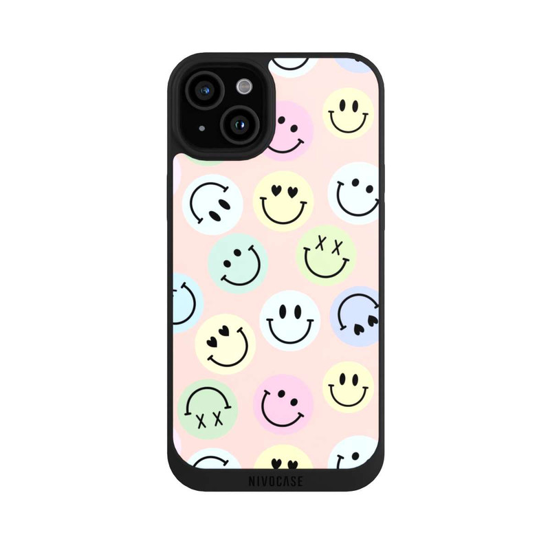 iPhone 15 Plus NIVOpure Pastell Smiles