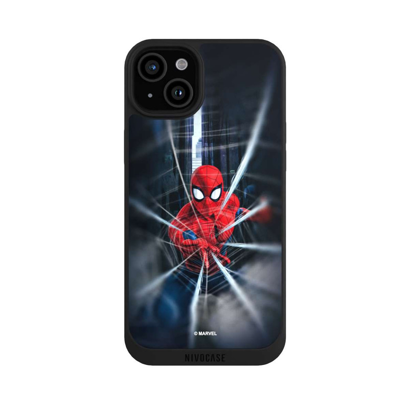 iPhone 15 Plus NIVOpure Toile Spider-Man
