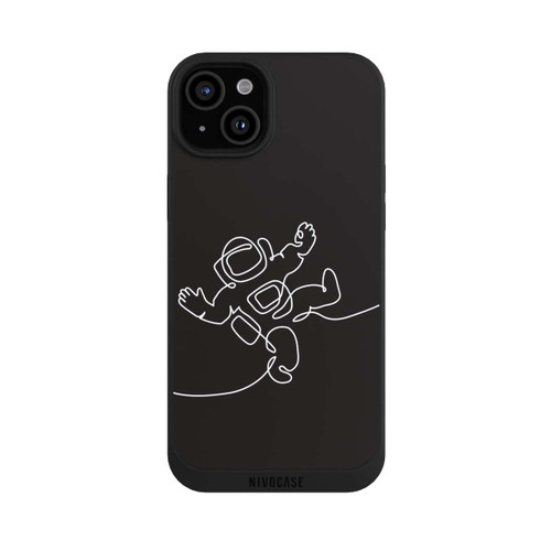 Apple iPhone 15 Plus NIVOpure LineArt Astronaut