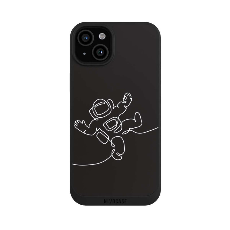 iPhone 15 Plus NIVOpure LineArt Astronaut