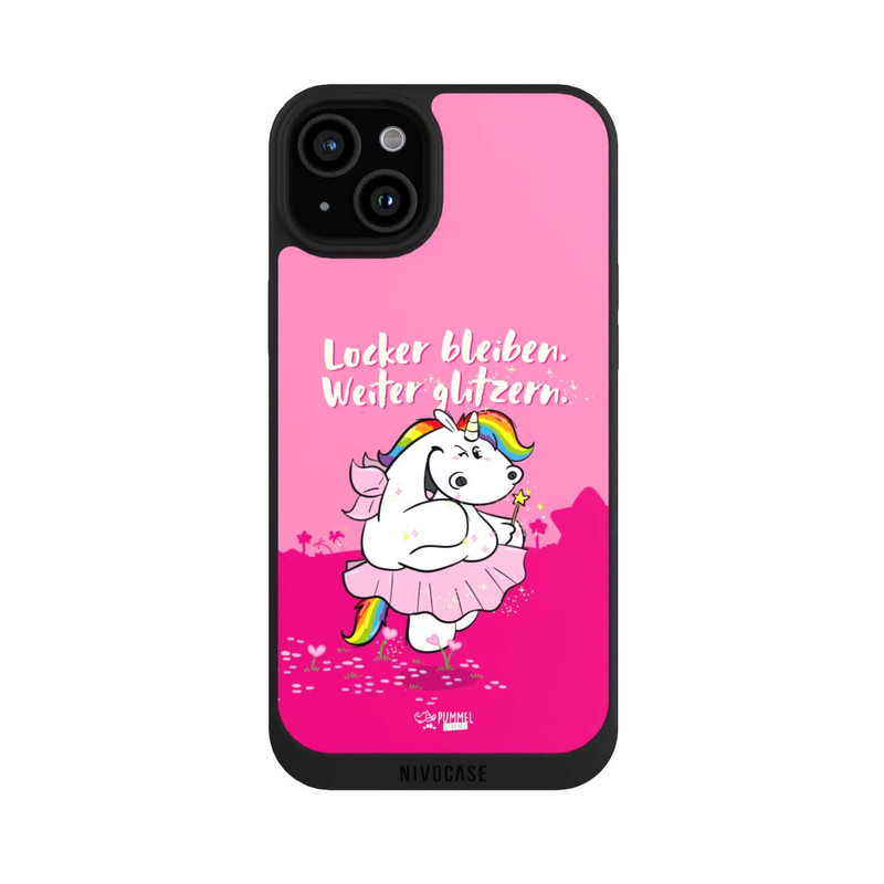 iPhone 15 Plus NIVOpure Pummelfee Locker Bleiben Weiter Glitzern