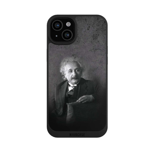 Apple iPhone 15 Plus NIVOpure Portrait d'un brillant physicien