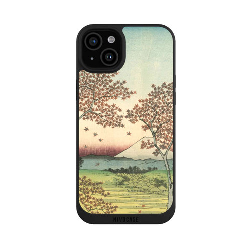 Apple iPhone 15 Plus NIVOpure Colline du crépuscule à Meguro Utagawa Hiroshige
