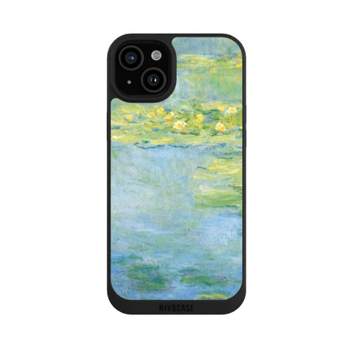 Apple iPhone 15 Plus NIVOpure Nymphéas Claude Monet-Bleu