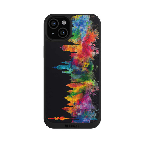Apple iPhone 15 Plus NIVOpure Leipzig Germany Skyline Black