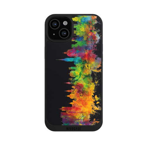 Apple iPhone 15 Plus NIVOpure Salzbourg Autriche Ligne d'horizon Noir
