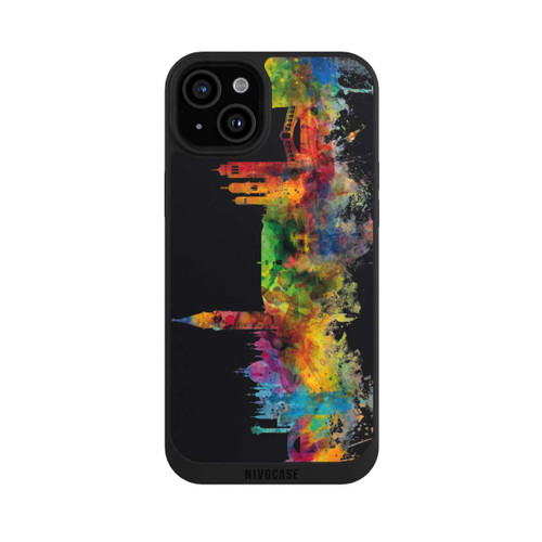Apple iPhone 15 Plus NIVOpure Venice Italy Skyline Black