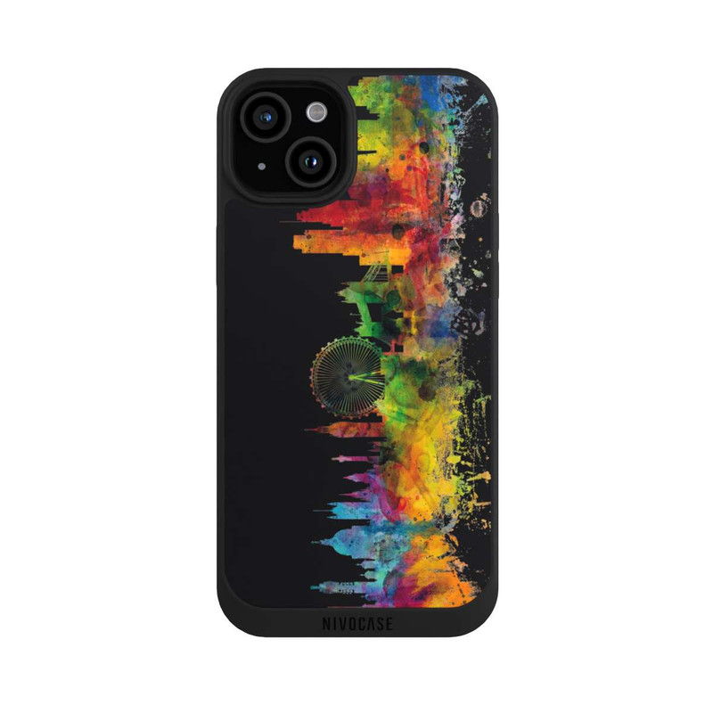 iPhone 15 Plus NIVOpure London Skyline Black