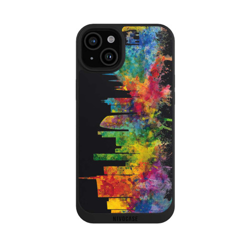 Apple iPhone 15 Plus NIVOpure Milan Italie Skyline Noir