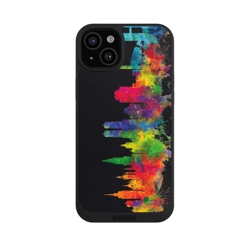 Apple iPhone 15 Plus NIVOpure Munich Allemagne Ligne d'horizon Noir