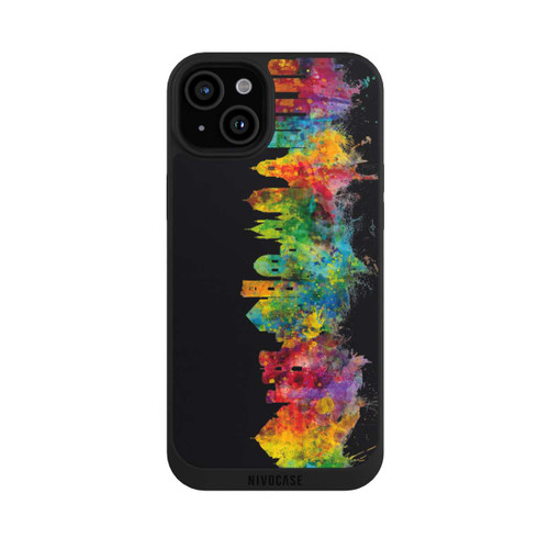 Apple iPhone 15 Plus NIVOpure Naples Italie Skyline Noir