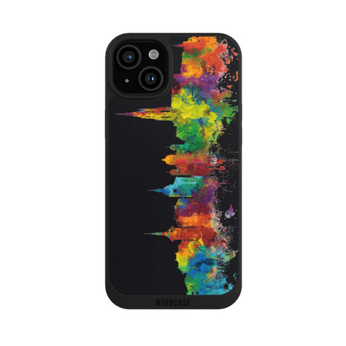 Apple iPhone 15 Plus NIVOpure Berne Suisse Ligne d'horizon Noir