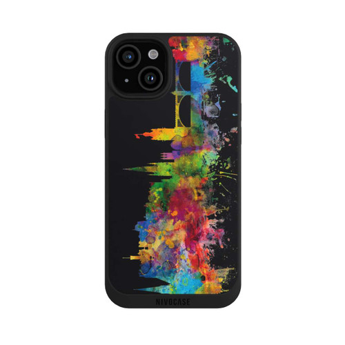 Apple iPhone 15 Plus NIVOpure Horizon d'Édimbourg Écosse Noir