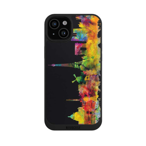 Apple iPhone 15 Plus NIVOpure Paris France Skyline Black