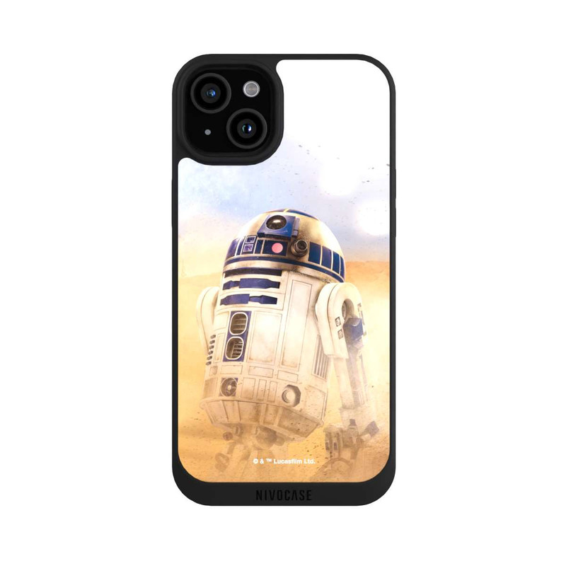 iPhone 15 Plus NIVOpure R2D2 in der Wüste