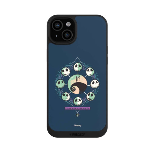 Apple iPhone 15 Plus NIVOpure Nightmare Before Christmas Jack and Sally Circle
