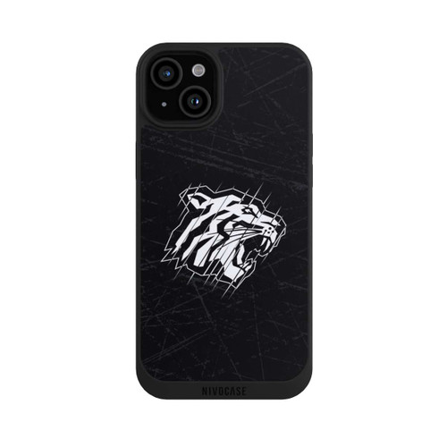 Apple iPhone 15 Plus NIVOpure Nürnberg Ice Tigers Logo Grau