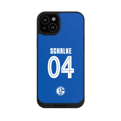 Apple iPhone 15 Plus NIVOpure Schalke 04 Hellblau