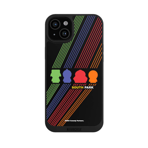 Apple iPhone 15 Plus NIVOpure South Park Boys Colored Stripes