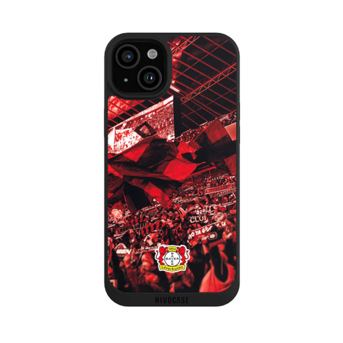 Apple iPhone 15 Plus NIVOpure Bayer 04 Leverkusen Fankurve Rot