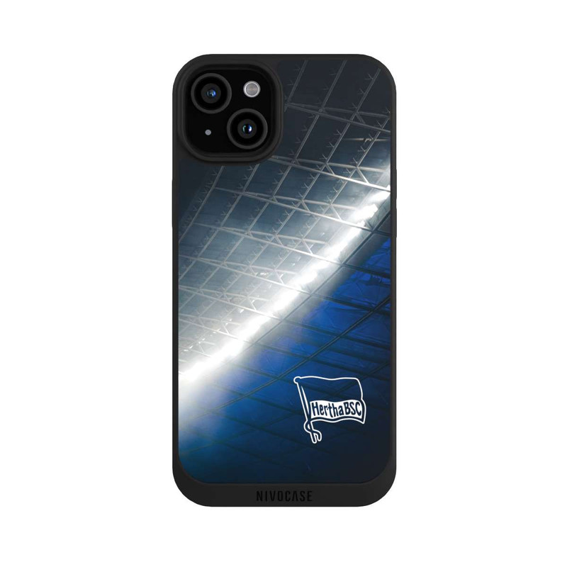 iPhone 15 Plus NIVOpure Hertha BSC Flutlicht Stadion