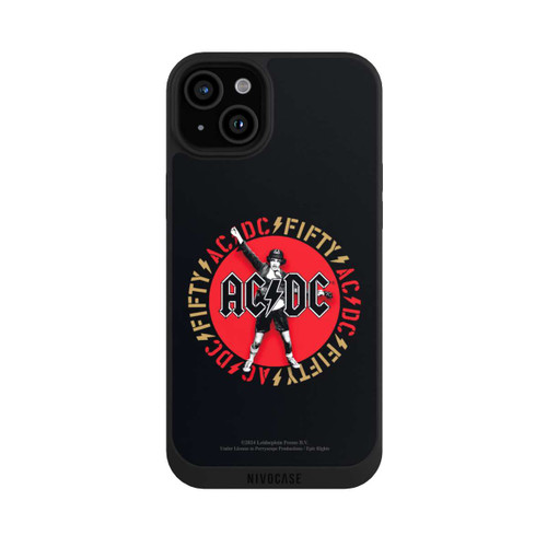 Apple iPhone 15 Plus NIVOpure ANGUS EMBLEM RED ACDC
