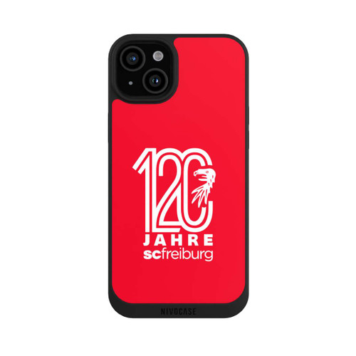 Apple iPhone 15 Plus NIVOpure 120 Jahre Freiburg rot
