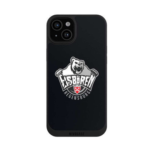 Apple iPhone 15 Plus NIVOpure Eisbären Logo Schwarz 