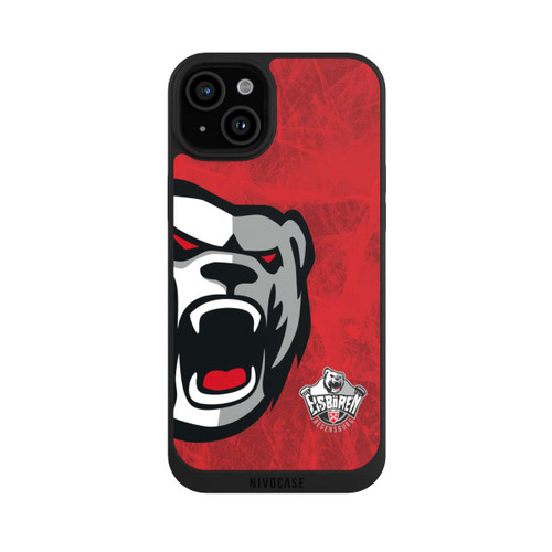 Apple iPhone 15 Plus NIVOpure Eisbären Logo Groß Rot