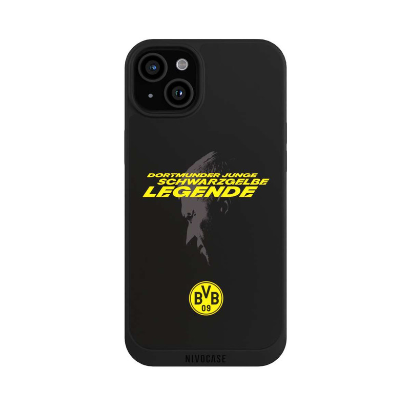 iPhone 15 Plus NIVOpure Danke Marco Schwarzgelbe Legende
