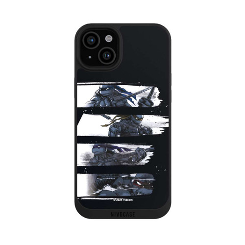 Apple iPhone 15 Plus NIVOpure Scratch TMNT noir et blanc