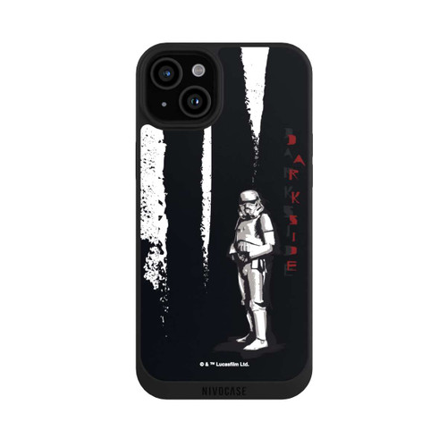 Apple iPhone 15 Plus NIVOpure Stormtrooper Dunkle Seite