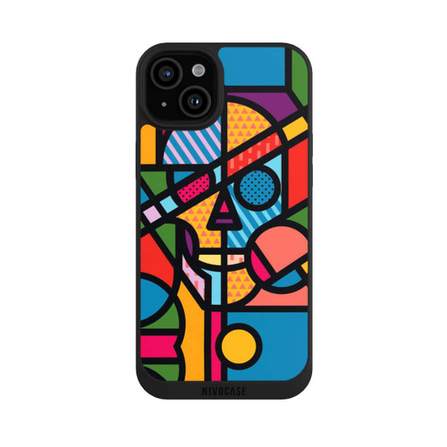 Apple iPhone 15 Plus NIVOpure Vit Skull Colorful