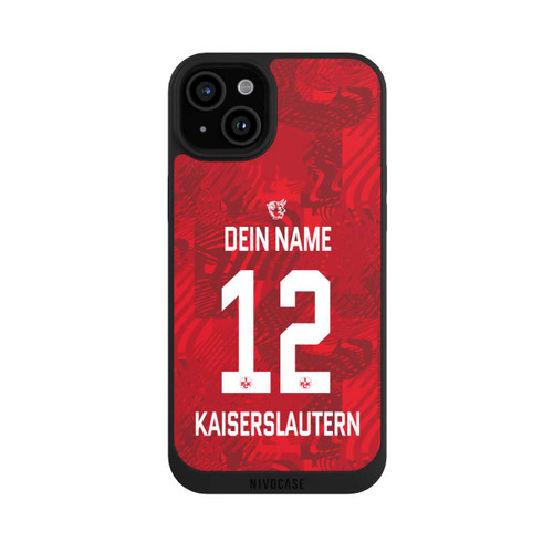 Apple iPhone 15 Plus NIVOpure 1. FCK Trikot Personalisierbar