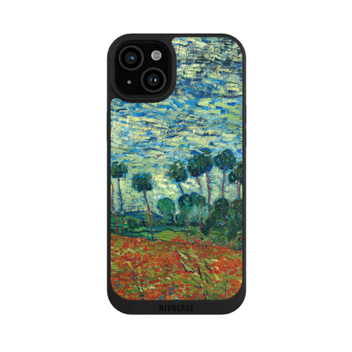 Apple iPhone 15 Plus NIVOpure Champ de Coquelicots de Vincent van Gogh