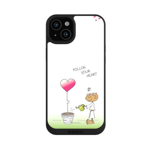 Apple iPhone 15 Plus NIVOpure Follow Your Heart Planting Heart Der Kleine Yogi