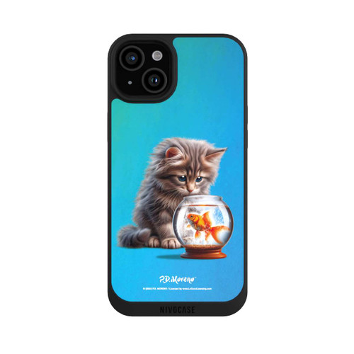 Apple iPhone 15 Plus NIVOpure Cat And Gold Fish