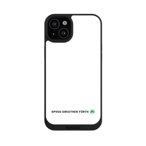 Apple iPhone 15 Plus NIVOpure SPVGG GREUTHER FÜRTH Logo Horizontal weiß