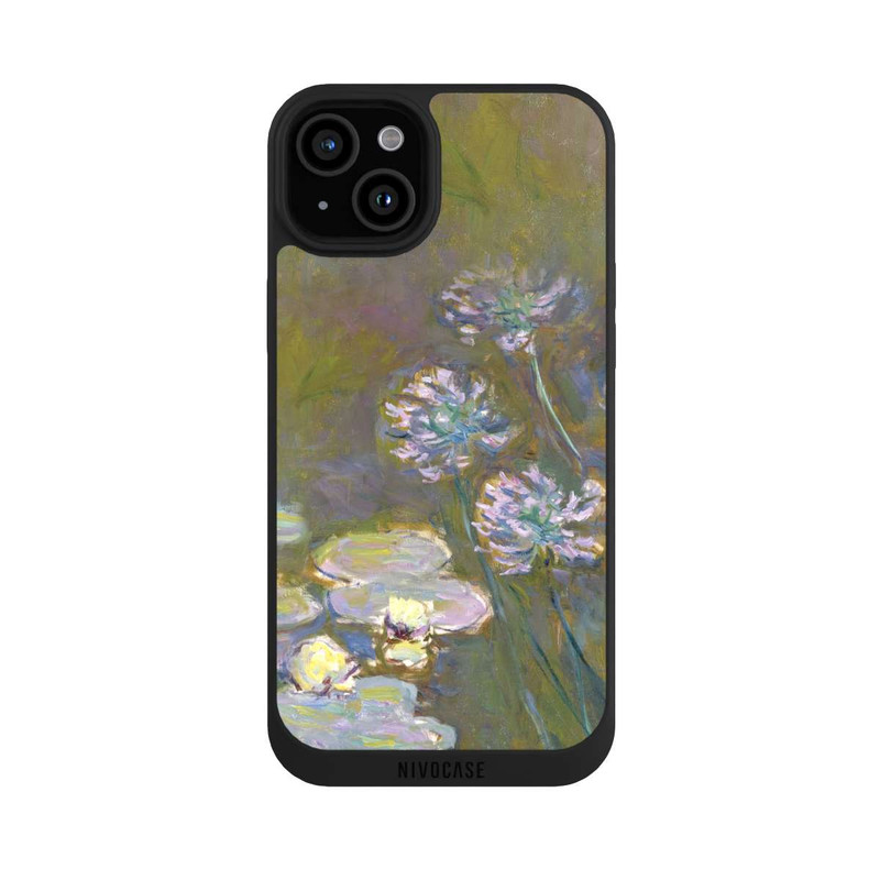 iPhone 15 Plus NIVOpure Waterlilies and Agapanthus