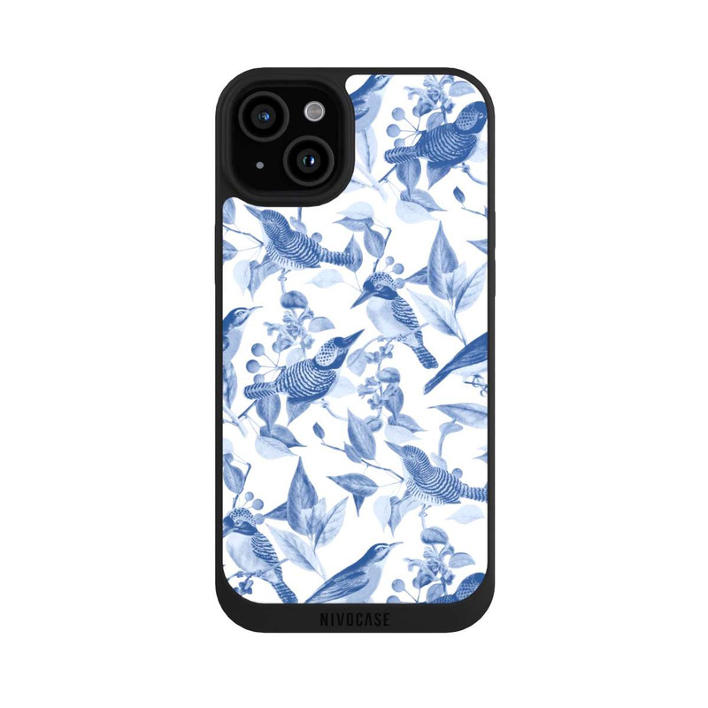 iPhone 15 Plus NIVOpure Chinoiserie Blau