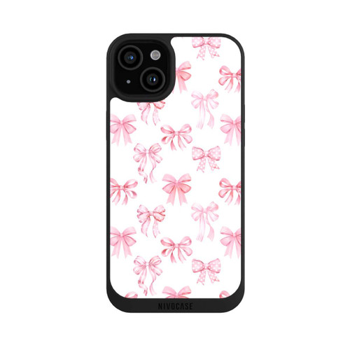Apple iPhone 15 Plus NIVOpure Baby Pink Bows